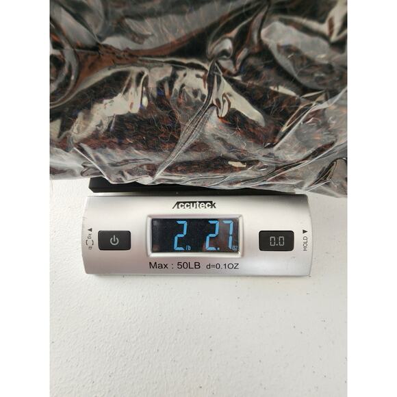 Stitch Fix Coat Womens Size M/L Brown Wool Blend ZipUp Dark Academia Cabin Core - Picture 8 of 9